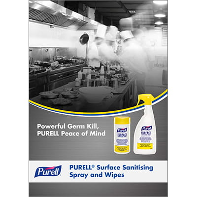 Europe PURELL Surface Sanitising Spray and Wipes