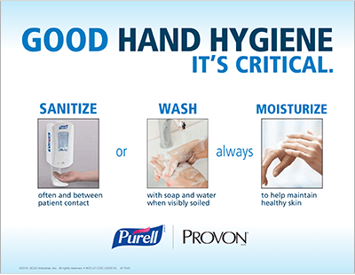 Good Hand Hygiene, It's Critical
