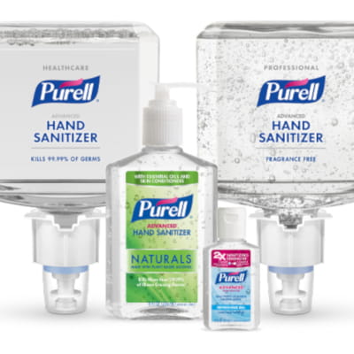 PURELL hand sanitizer