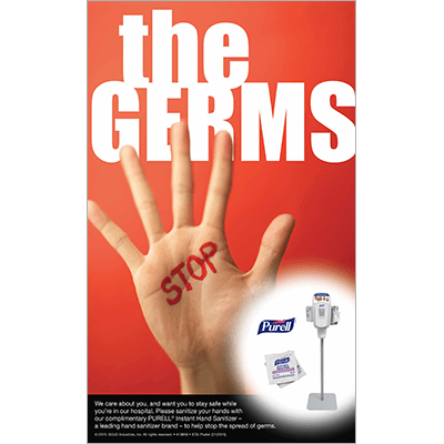 Stop the Germs Theme - Poster