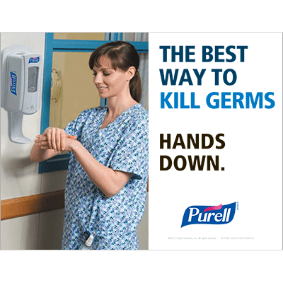 The Best Way to Kill Germs. Hands Down