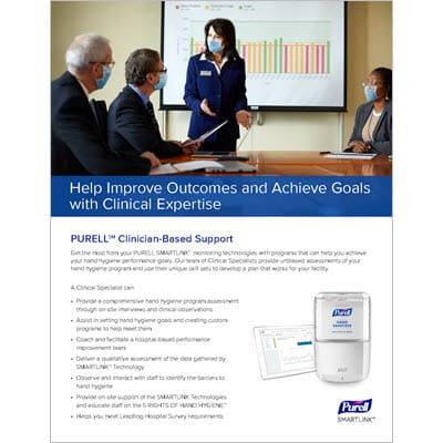 PURELL clinician Based support PDF download
