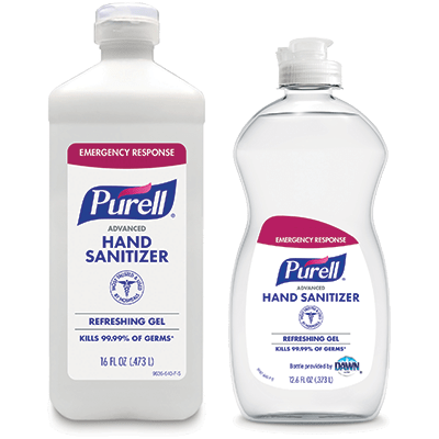 Picture of 9636-12-S: PURELL INSTANT HAND SANITIZER 16FL FLIP TOP BOTTLE 12/CA
